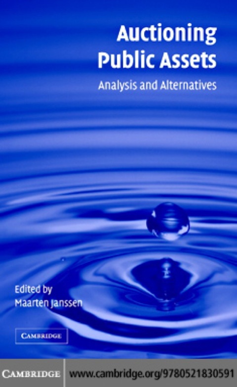 Cover image for book Auctioning Public Assets