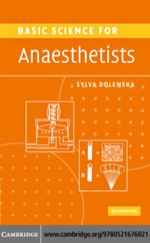 “Basic Science for Anaesthetists” (9780511166426)