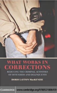 Cover image: What Works in Corrections 9780521806459