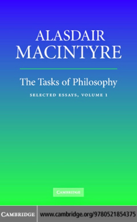 The Tasks of Philosophy: Volume 1 