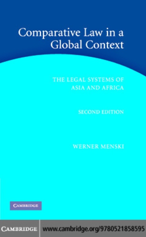 Cover image for book Comparative Law in a Global Context