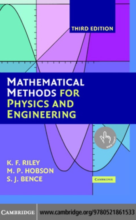 Cover image for book Mathematical Methods for Physics and Engineering
