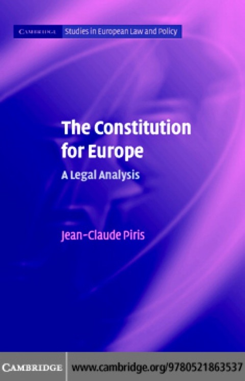 Cover image for book The Constitution for Europe