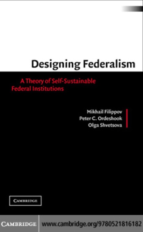 Cover image for book Designing Federalism
