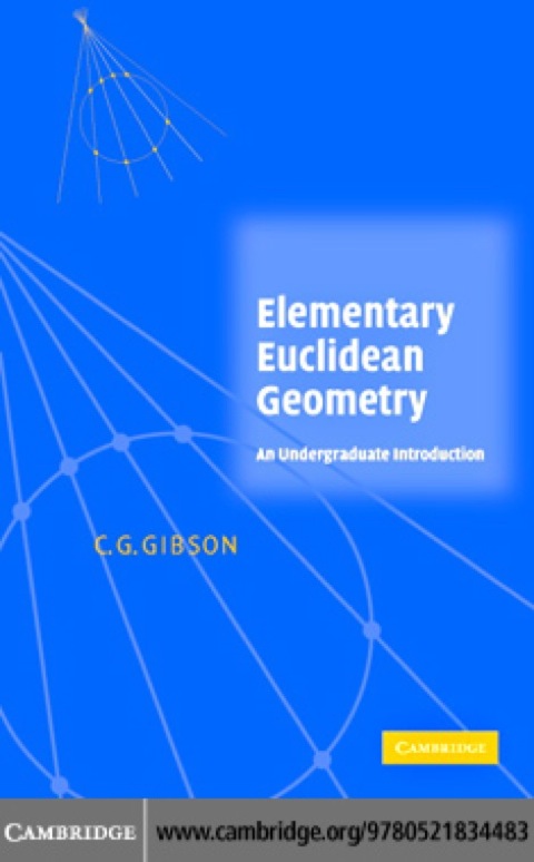 Cover image for book Elementary Euclidean Geometry