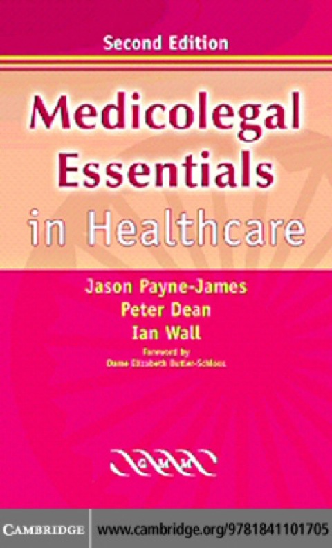 Cover image for book Medicolegal Essentials in Healthcare