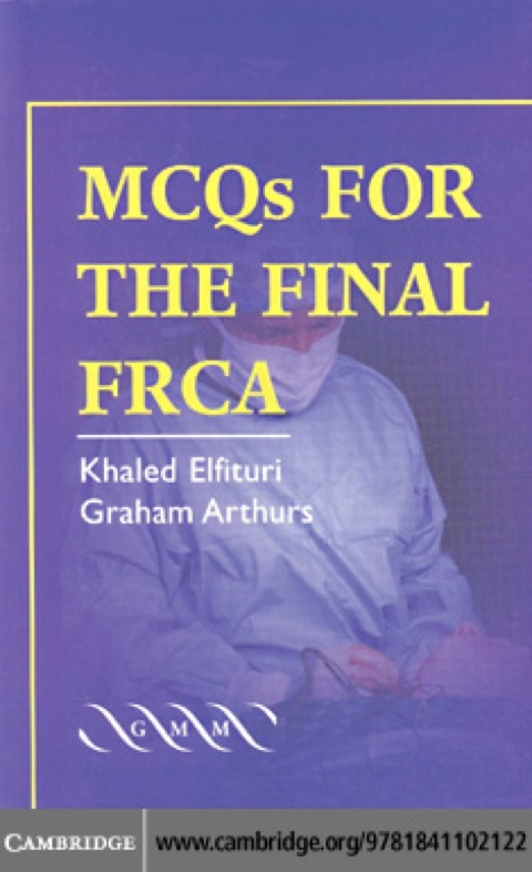Cover image for book MCQs for the Final FRCA