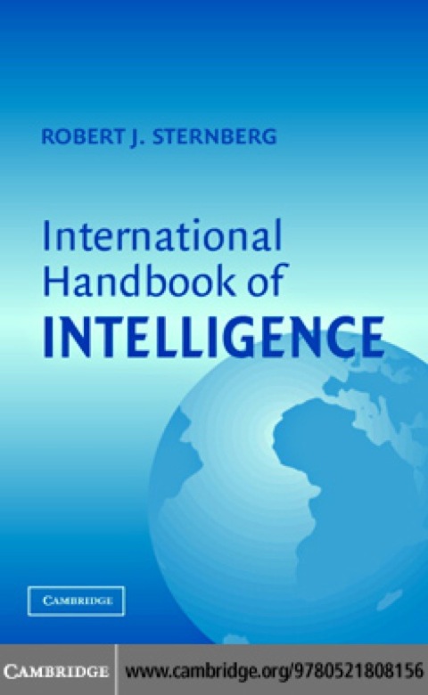 Cover image for book International Handbook of Intelligence