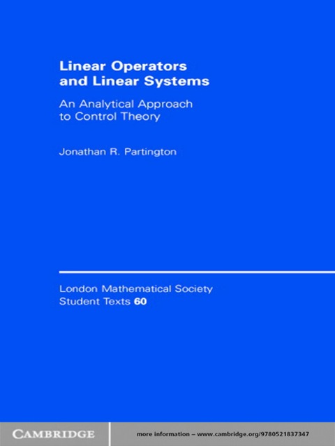 Cover image for book Linear Operators and Linear Systems