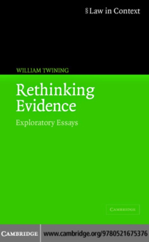 Cover image for book Rethinking Evidence