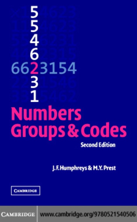 Cover image for book Numbers, Groups and Codes