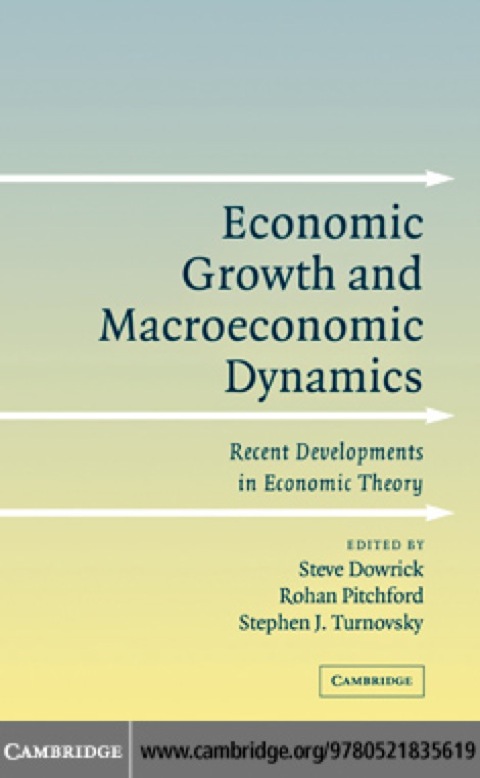 Cover image for book Economic Growth and Macroeconomic Dynamics