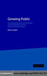 “Growing Public: Volume 2, Further Evidence” (9780511192708)