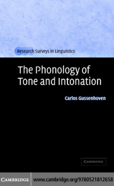 Cover image for book The Phonology of Tone and Intonation