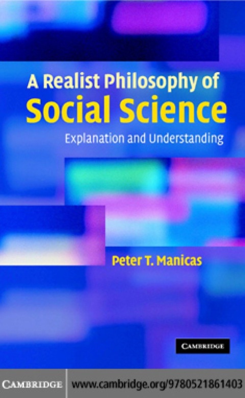 Cover image for book A Realist Philosophy of Social Science