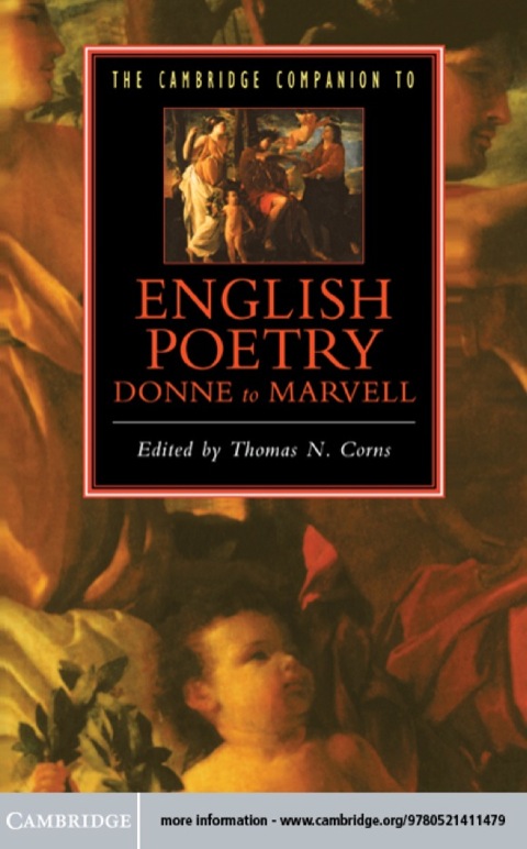 Cover image for book The Cambridge Companion to English Poetry, Donne to Marvell