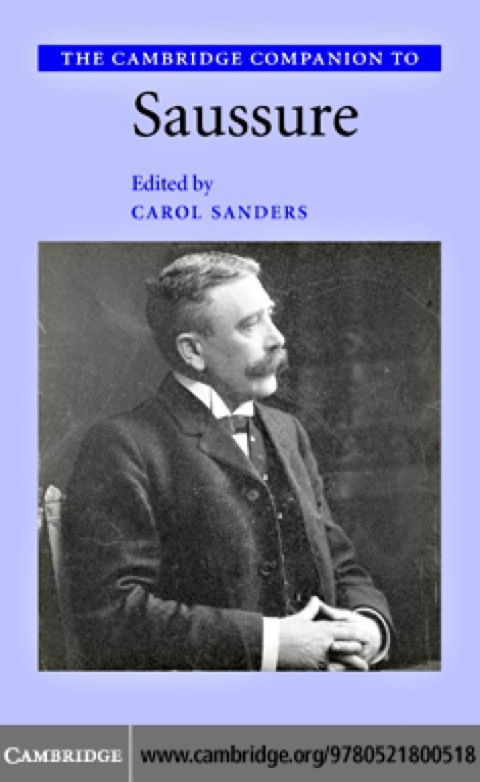 Cover image for book The Cambridge Companion to Saussure
