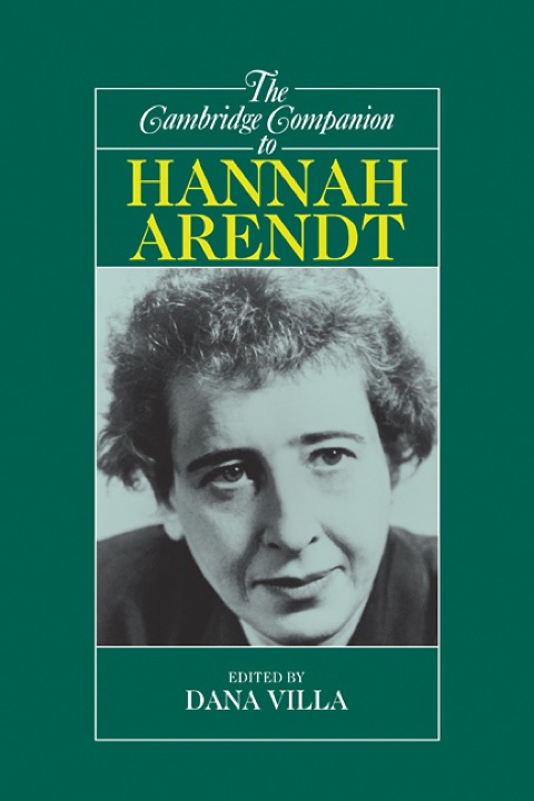 Cover image for book The Cambridge Companion to Hannah Arendt