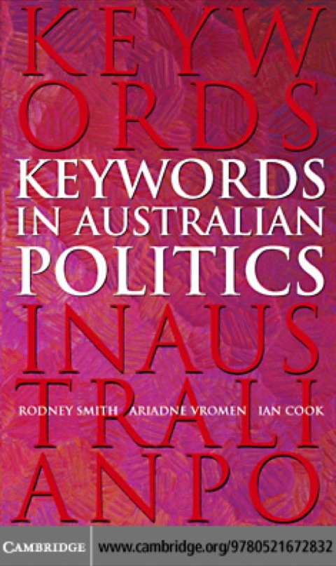 Cover image for book Keywords in Australian Politics
