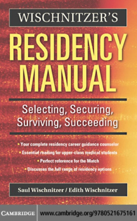 Cover image for book Wischnitzer's Residency Manual