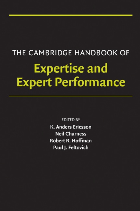 Cover image for book The Cambridge Handbook of Expertise and Expert Performance