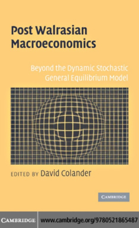 Cover image for book Post Walrasian Macroeconomics