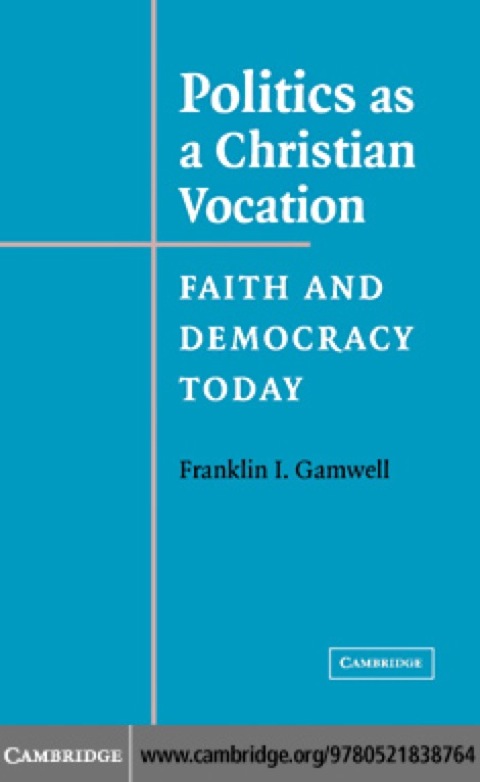 Cover image for book Politics as a Christian Vocation