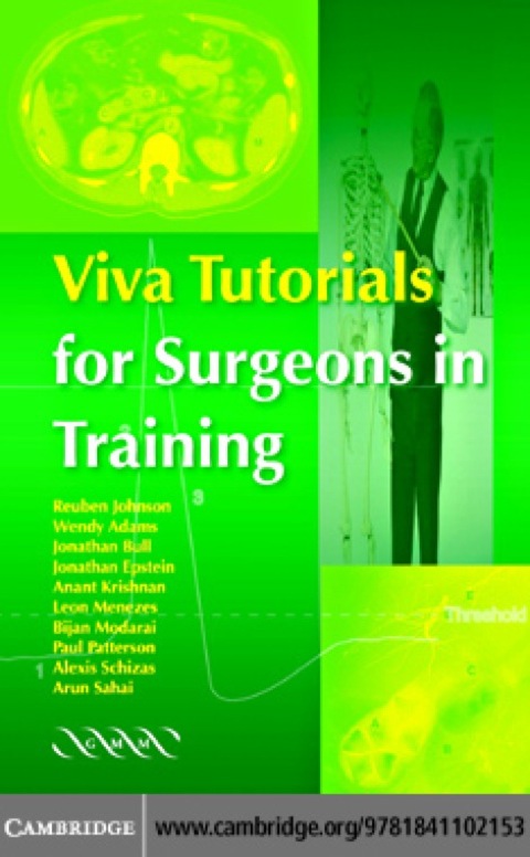 Cover image for book Viva Tutorials for Surgeons in Training