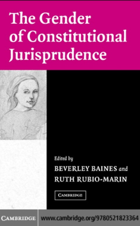 Cover image for book The Gender of Constitutional Jurisprudence