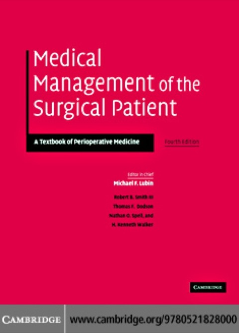 Cover image for book Medical Management of the Surgical Patient