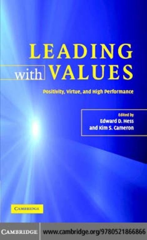 Cover image for book Leading with Values