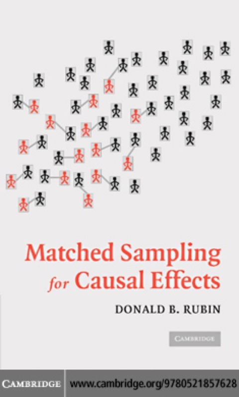 Cover image for book Matched Sampling for Causal Effects
