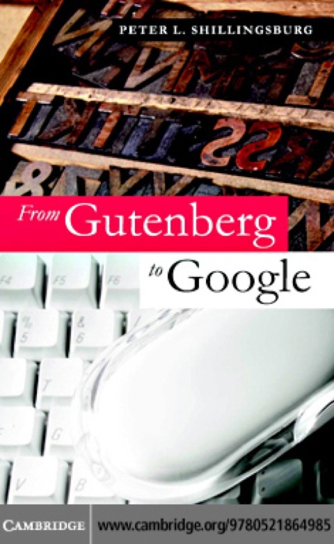 Cover image for book From Gutenberg to Google