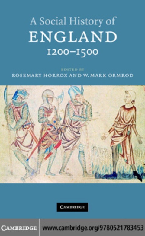 Cover image for book A Social History of England, 1200–1500