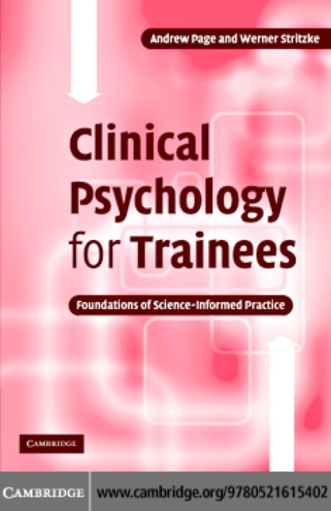 Cover image for book Clinical Psychology for Trainees