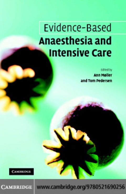 Cover image for book Evidence-based Anaesthesia and Intensive Care