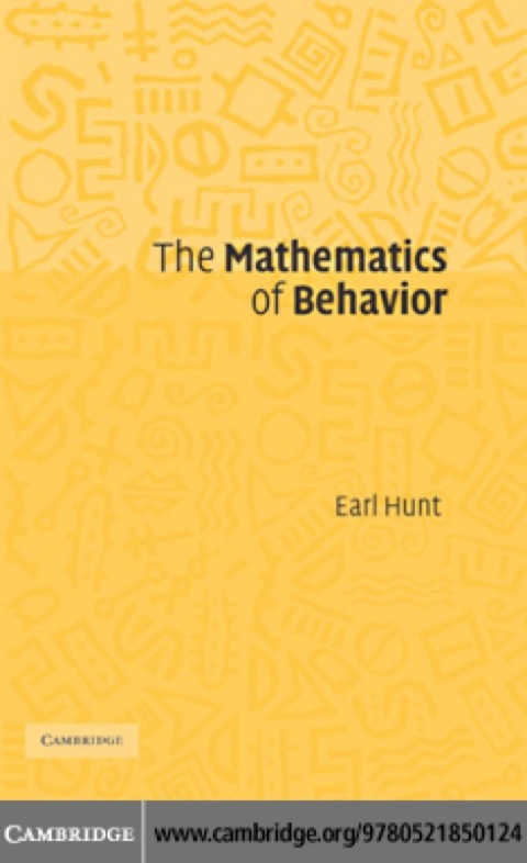 Cover image for book The Mathematics of Behavior