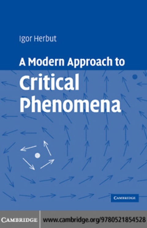 Cover image for book A Modern Approach to Critical Phenomena