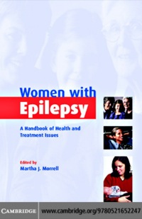 Cover image: Women with Epilepsy 1st edition 9780521655415