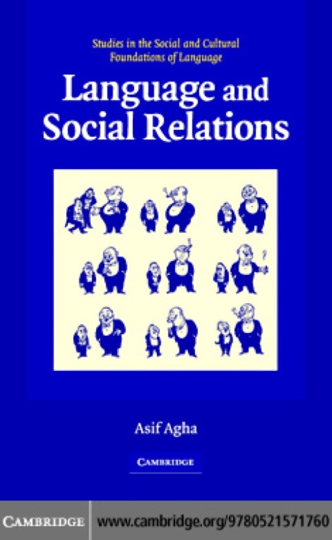 Cover image for book Language and Social Relations