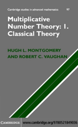 Multiplicative Number Theory I