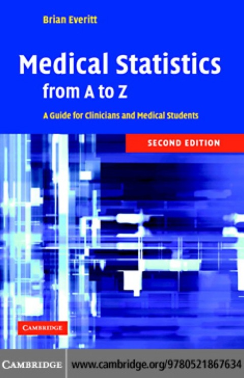 Cover image for book Medical Statistics from A to Z