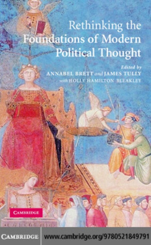 Cover image for book Rethinking The Foundations of Modern Political Thought