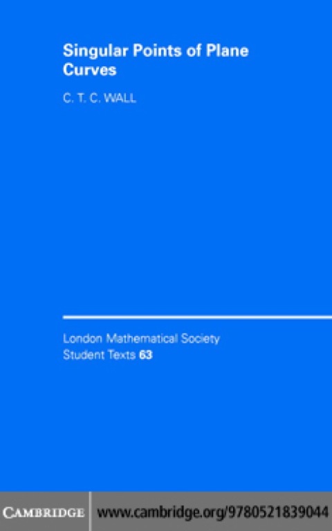 Cover image for book Singular Points of Plane Curves