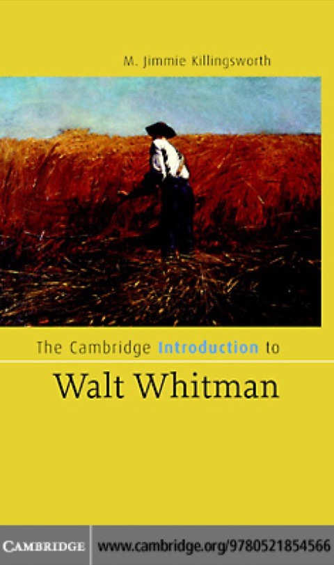 Cover image for book The Cambridge Introduction to Walt Whitman