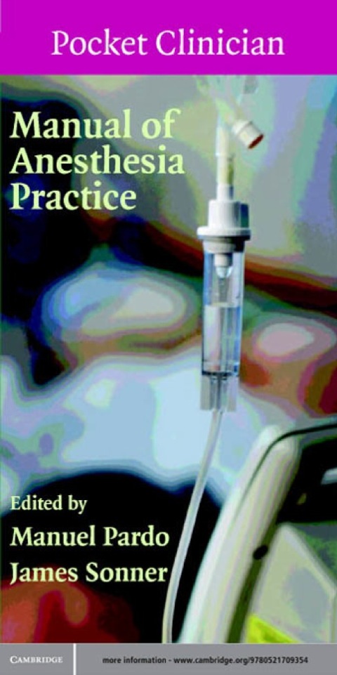 Cover image for book Manual of Anesthesia Practice