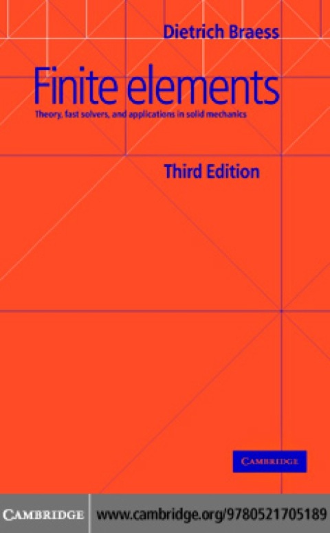 Cover image for book Finite Elements