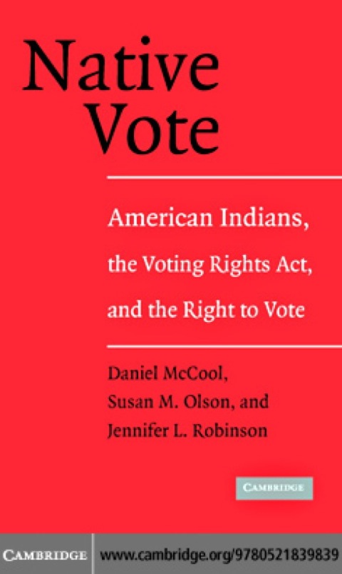 Cover image for book Native Vote