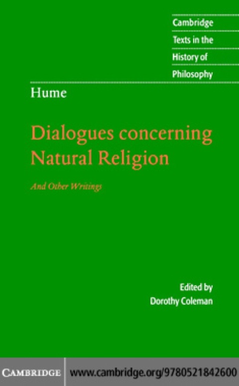 Cover image for book Hume: Dialogues Concerning Natural Religion