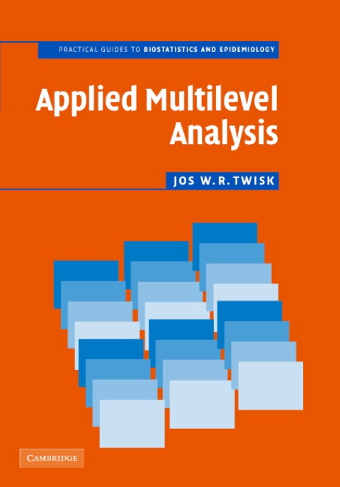 Cover image for book Applied Multilevel Analysis